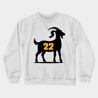 Her and goat Crewneck Sweatshirt